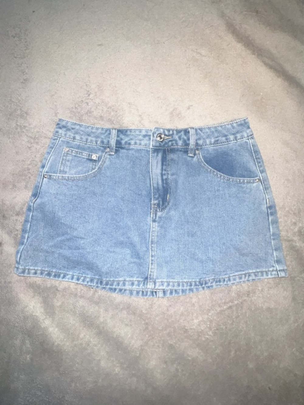 NWT Light Blue Women’s Denim Mini Skirt